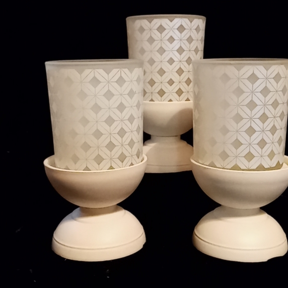 True Living Essentials Accents True Living 6 Pc Candle Holder Set